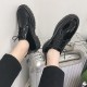 Shipshipping shiny leather British leather shoes, versatile Korean-style small leather shoes, thick-soled Martin work shoes, cross-border shoes for foreign trade Shipshipping shiny leather British leather shoes, versatile Korean-style small leather shoes, thick-soled Martin work shoes, cross-border shoes for foreign trade