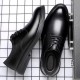 New men's leather shoes, business formal, genuine leather, soft-soled, casual cross-border men's shoes, height-enhancing wedding shoes New men's leather shoes, business formal, genuine leather, soft-soled, casual cross-border men's shoes, height-enhancing wedding shoes