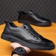 New Genuine Leather Men's Spring Casual Wholesale Korean Style Trendy Leather Shoes, Simple and Versatile European Style Men's Shoes New Genuine Leather Men's Spring Casual Wholesale Korean Style Trendy Leather Shoes, Simple and Versatile European Style Men's Shoes