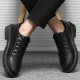 Men's business leather shoes, formal British-style casual shoes, cross-border delivery of thick-soled suit shoes for youth students
